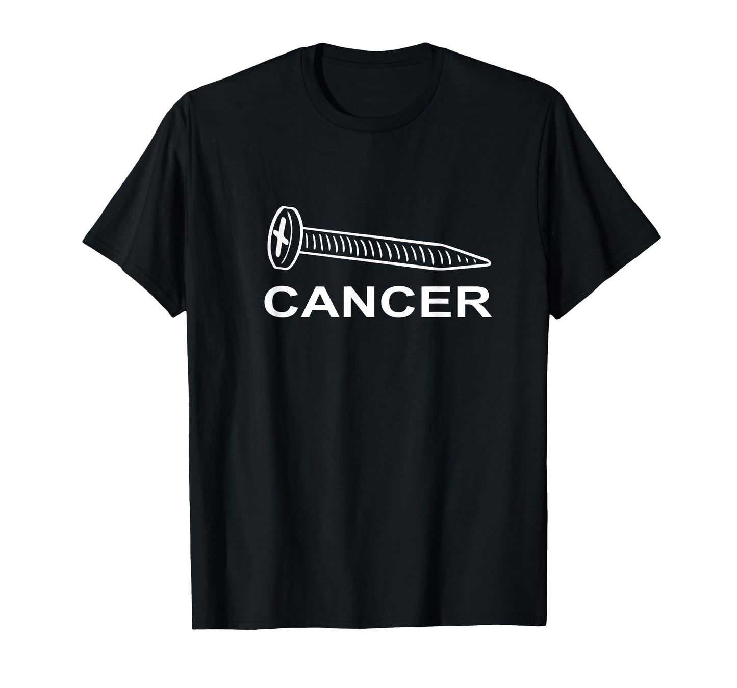 Screw Cancer Support Cancer Awareness T-Shirt