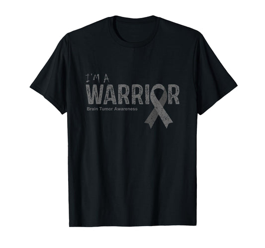 Brain Tumor Awareness Warrior T-Shirt
