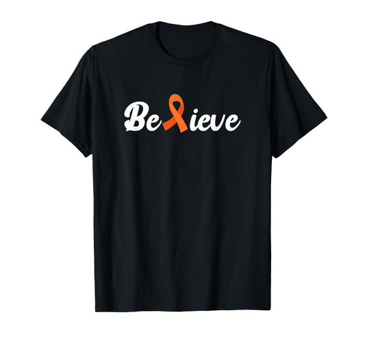 Believe | Aml Leukemia Awareness T-Shirt