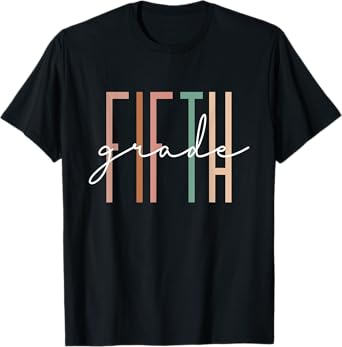 Fifth Grade Girls Boys Teacher Team 5th Grade Squad T-Shirt