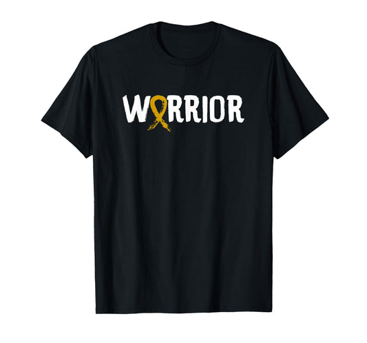 Warrior - Childhood Cancer Warrior Shirt & Gift T-Shirt