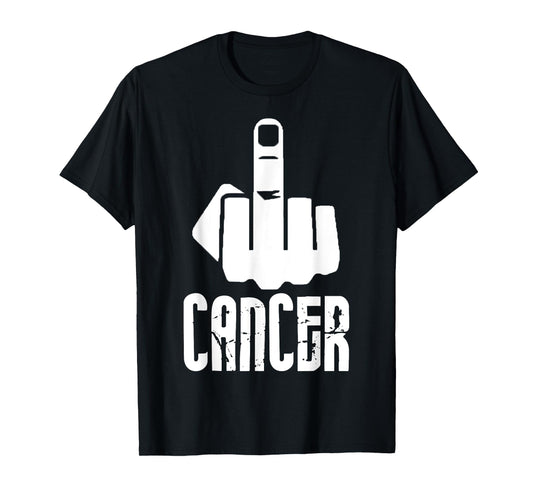 Fuck Cancer Middle Finger T-Shirt