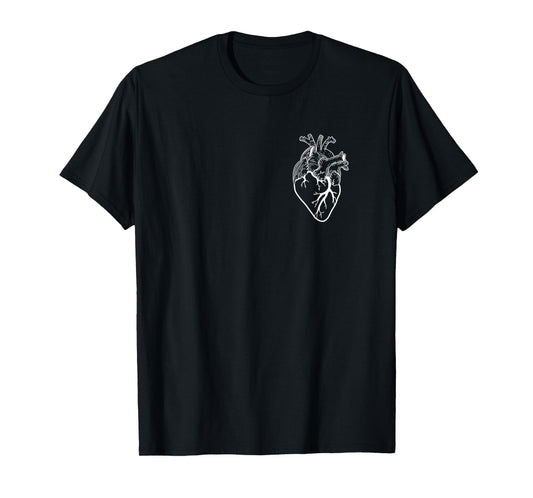 Anatomical Heart Cardiac Nurse T-Shirt T-Shirt