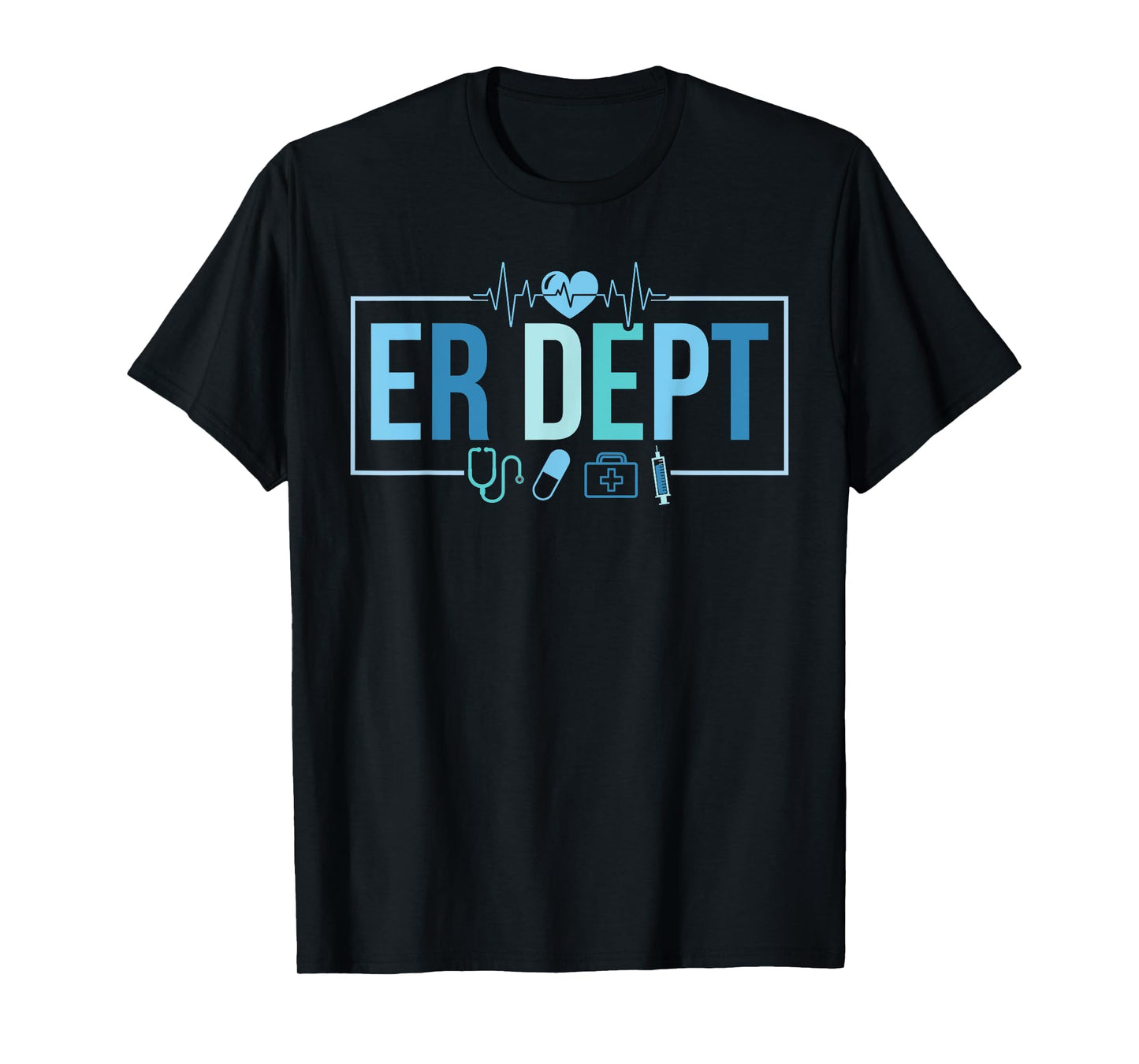 ER Dept Emergency Department ED Emergency Room T-Shirt