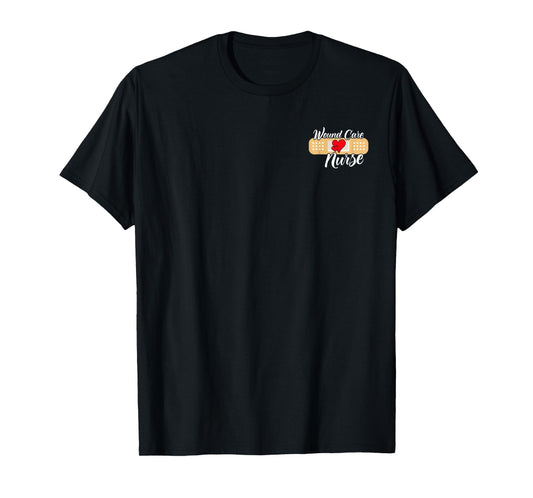 Cute Wound Care Nurse Heart T-Shirt