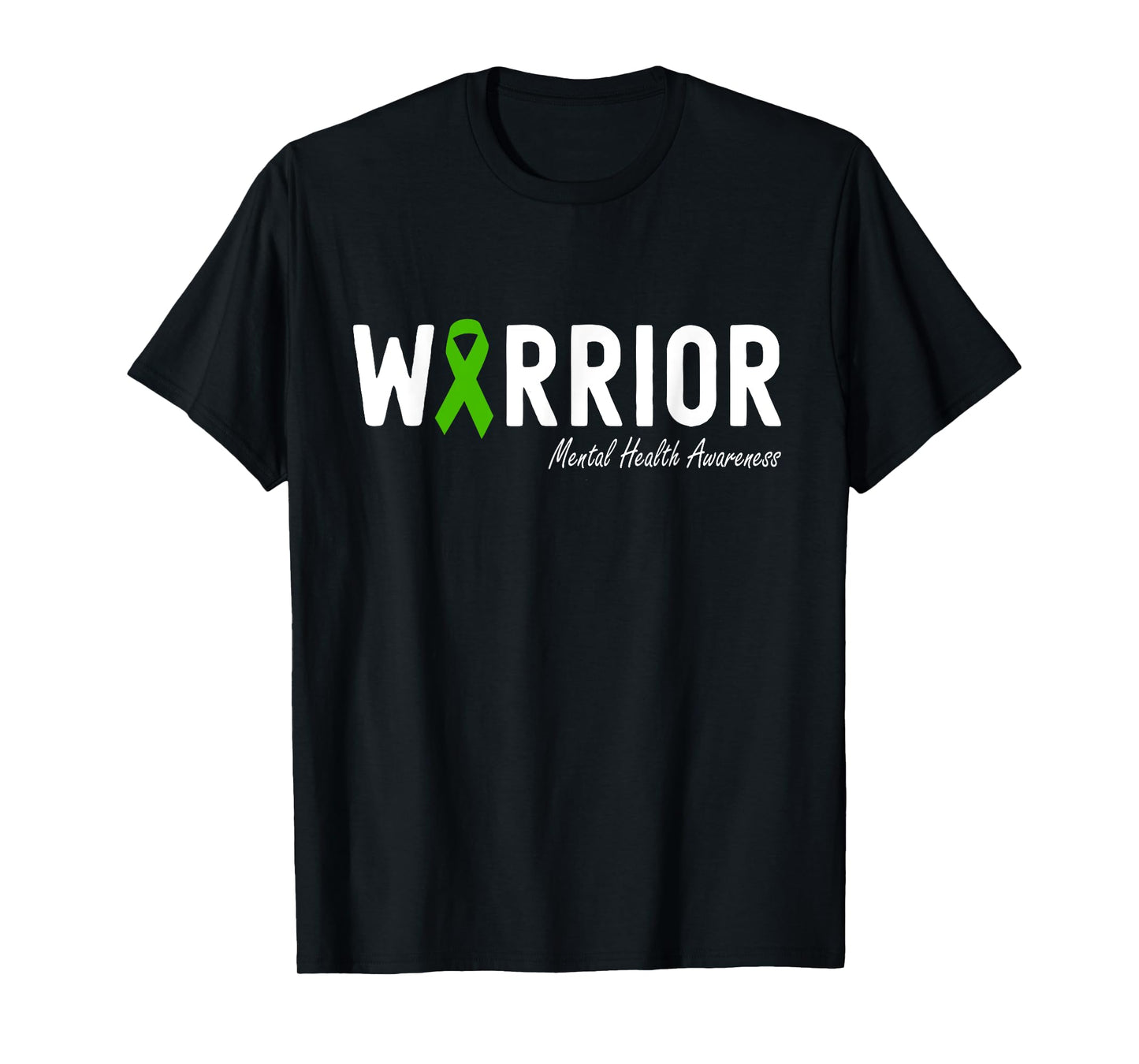 Mental Health Awareness Month Green Ribbon T-Shirt