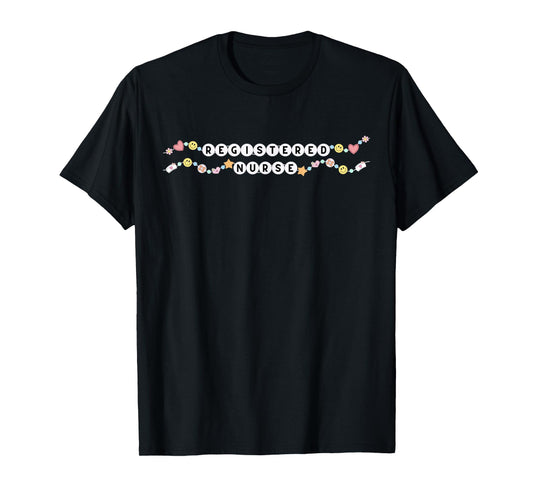 Cute Registered Nurse Friendship Bracelet T-Shirt