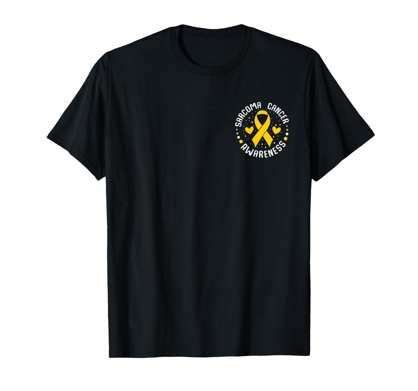Sarcoma Cancer Awareness Pocket Wear Sarcoma Warrior T-Shirt