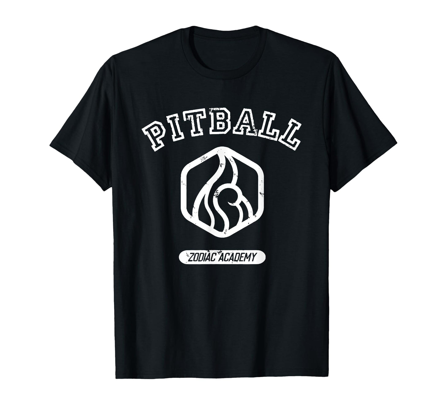 Visit The Booktok Bookish Store Darius Acrux Pitball Two Sided Front and Back Zodiac Academy T-Shirt