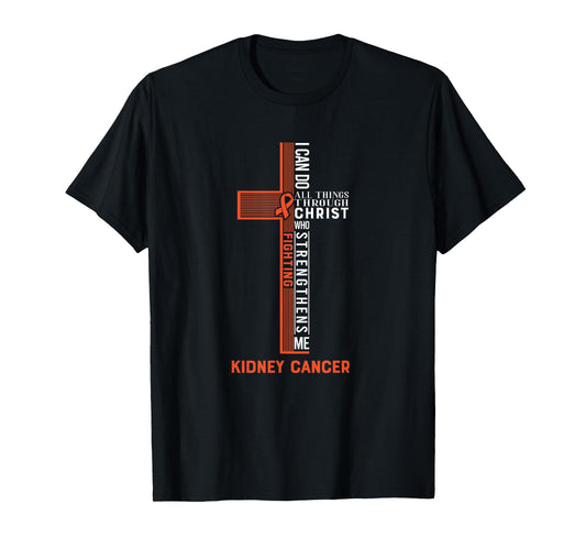 Kidney Cancer Fight Cancer Ribbon T-Shirt