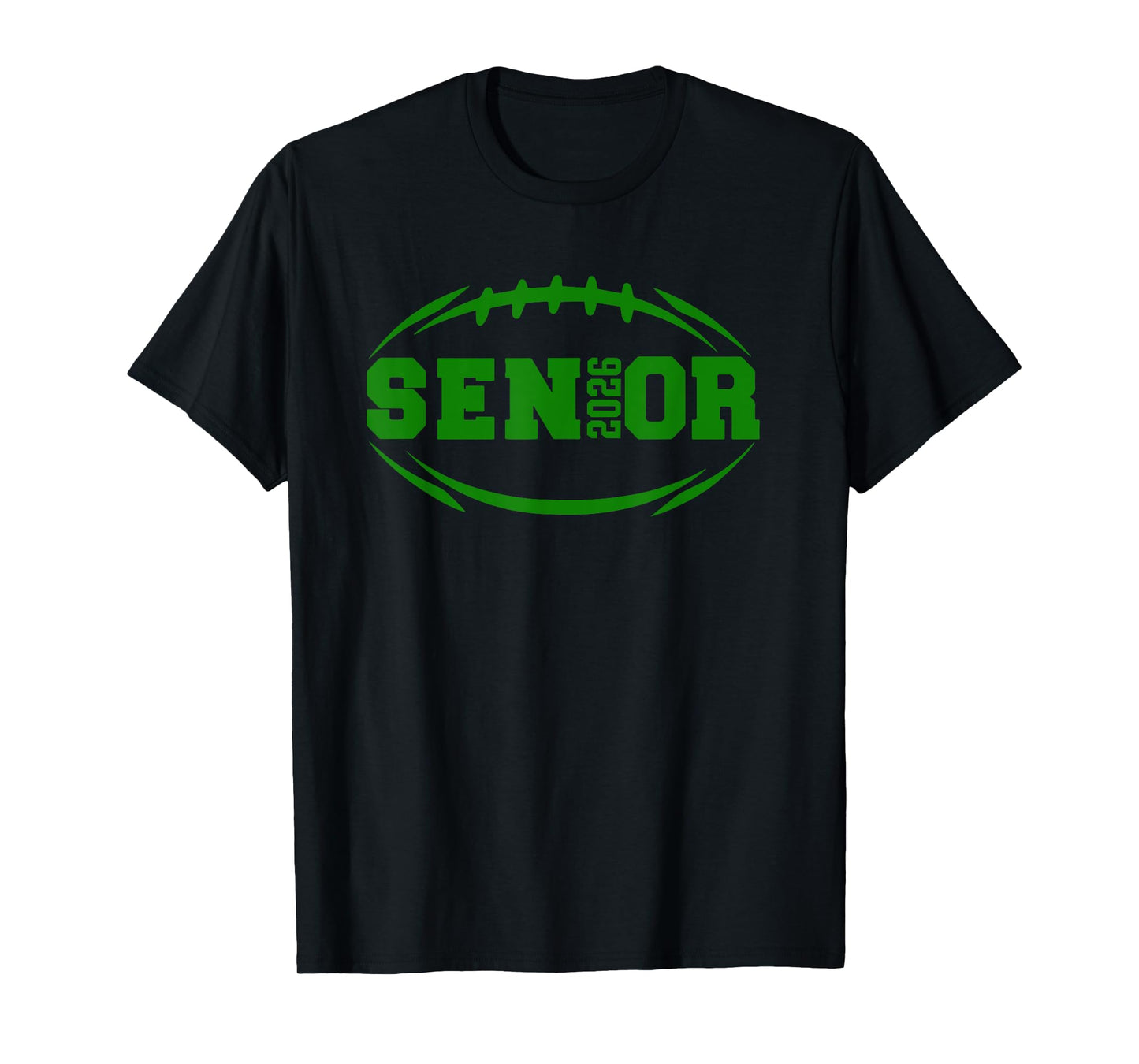 Football Proud Senior 2026 Graduation Year T-Shirt