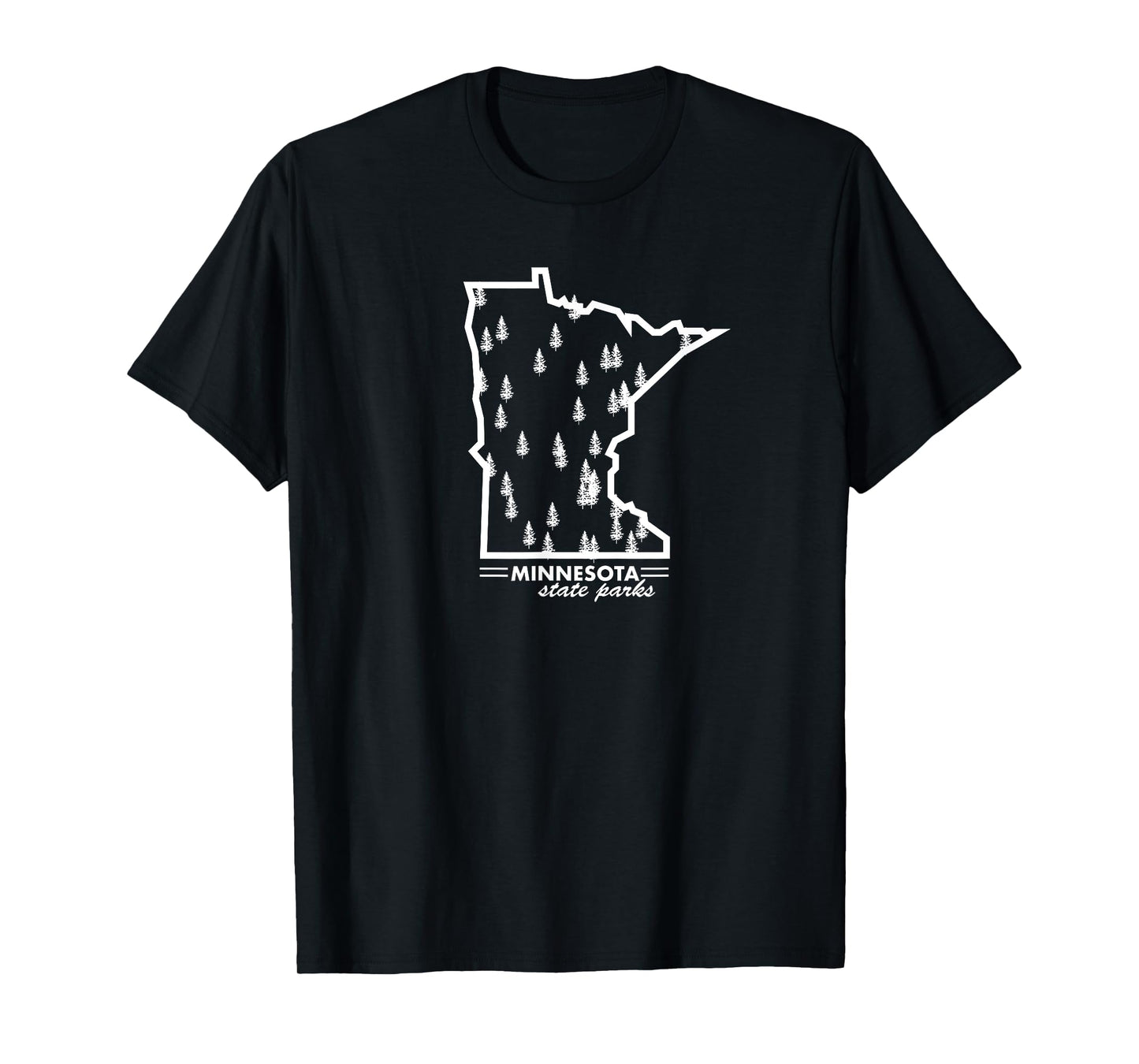 Minnesota State Parks Nature Outdoors MN Camping Gift Tee T-Shirt