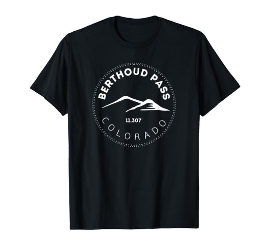 Berthoud Pass Colorado - Elevated Mountain Pass T-Shirt