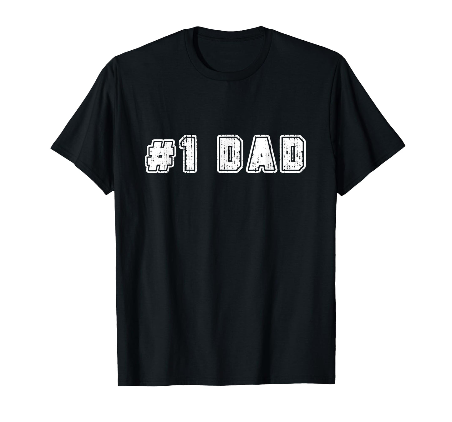 #1 Dad Best Dad Father's Day Number One Dad Father Matching T-Shirt