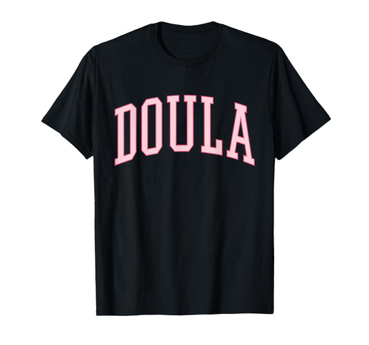 Doula Midwife Cute Preppy Pink Womens Birth Worker T-Shirt