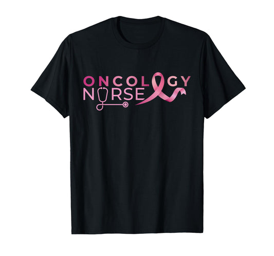 Breast Cancer Oncology Nurse T-Shirt