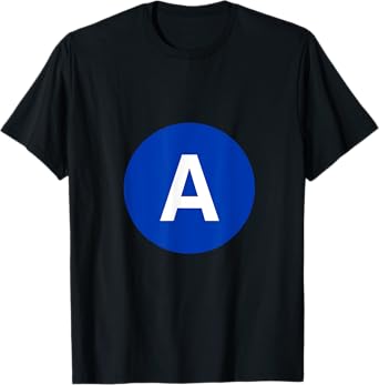 A Line Subway Train Eighth 8th T-Shirt