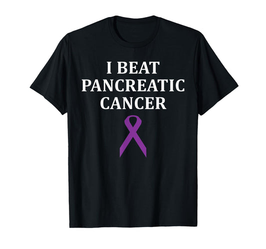 I Beat Pancreatic Cancer Cancer Survivor T-Shirt T-Shirt