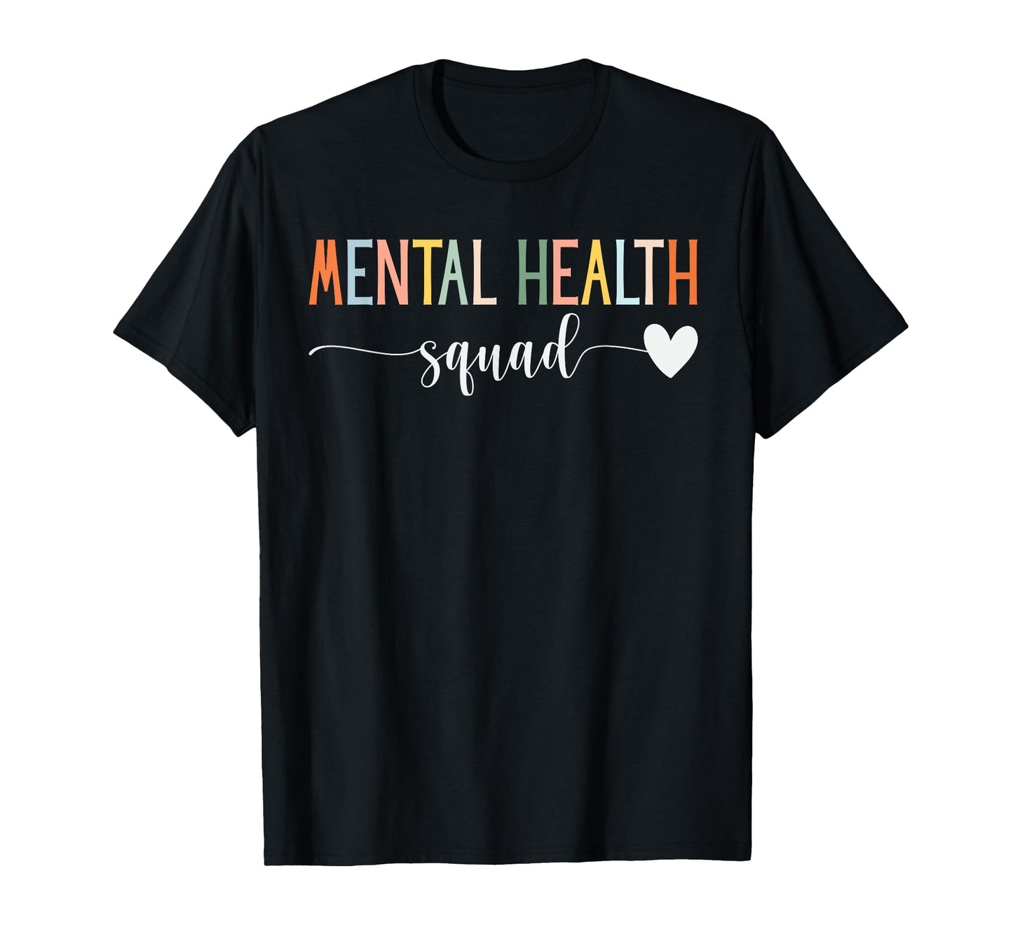 Mental Health Squad Brain Illness Mental Health Awareness T-Shirt