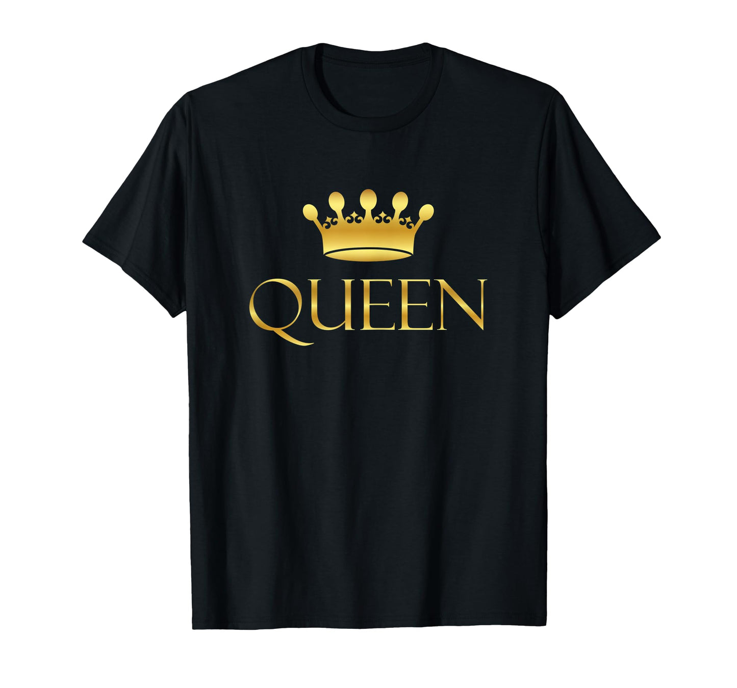 Womens Cute Royal Crown and Queen T-Shirt