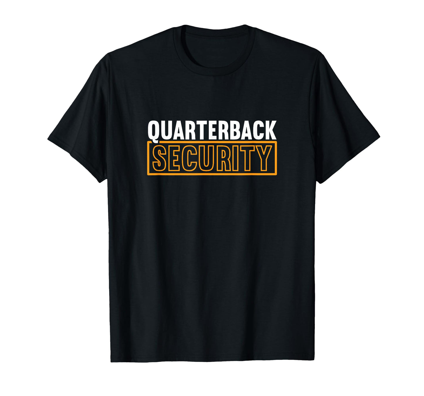 Quarterback Security Football Lineman Line Players T-Shirt