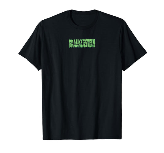 Universal Monsters Frankenstein Negative Space Front & Back T-Shirt
