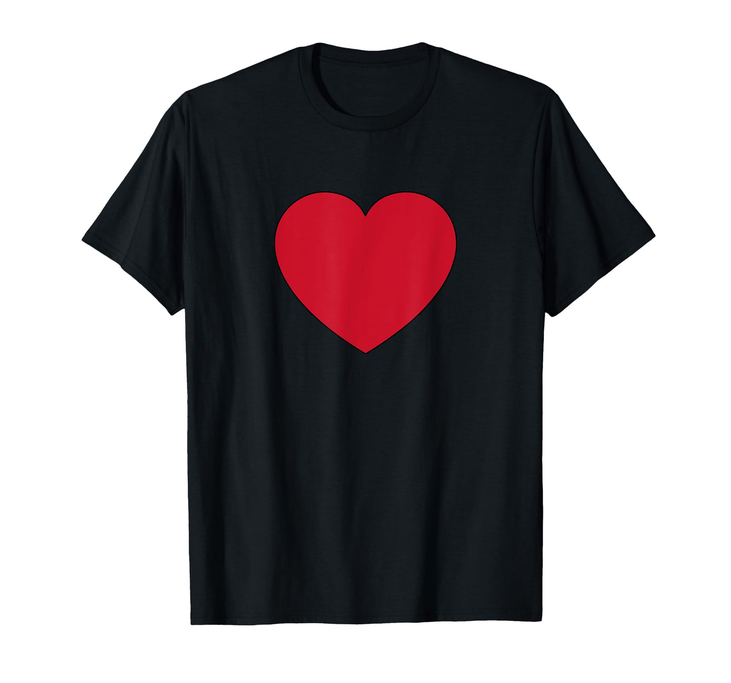Big Red Heart Appreciation For Healthcare Workers T-Shirt