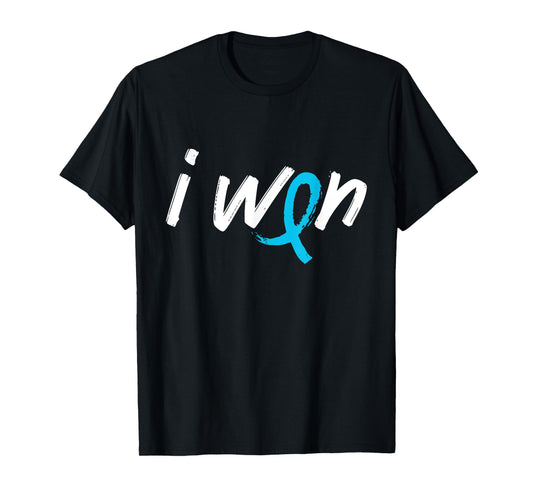 Prostate Cancer Awareness - I Won Survivor Fighter T-Shirt