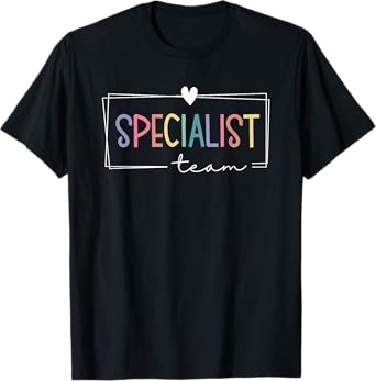 Specialist Teacher Team Specials Teacher Squad T-Shirt
