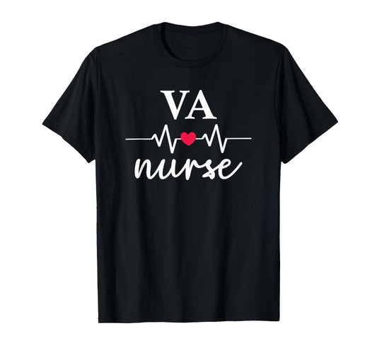 Cute Va Nurse RN Nursing Department T-Shirt