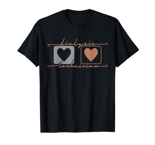 Dialysis Technician Funny Nephrology Tech Hemodialysis T-Shirt
