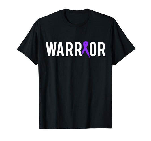 Pancreatic Cancer Warrior Design Gift For Cancer Awareness T-Shirt