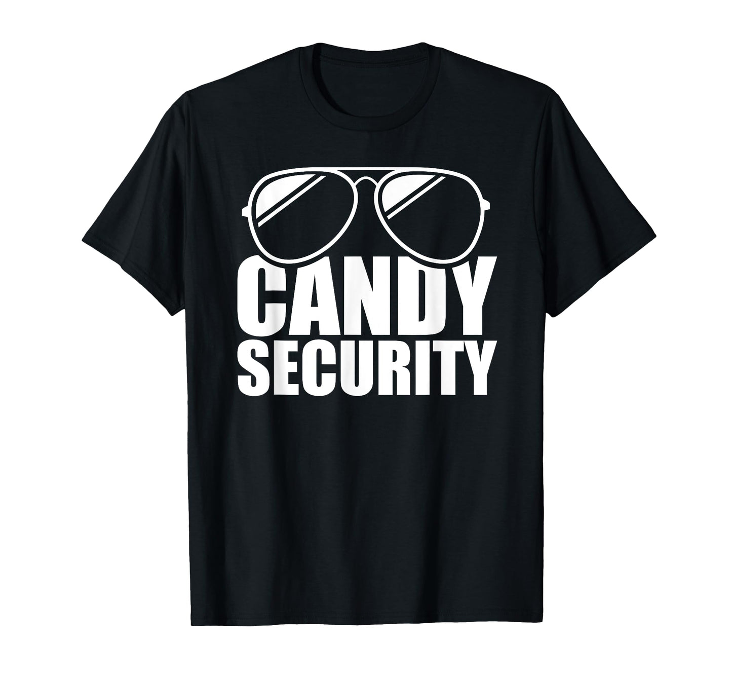 Candy Security Funny Easy Halloween Costume Adult T-Shirt