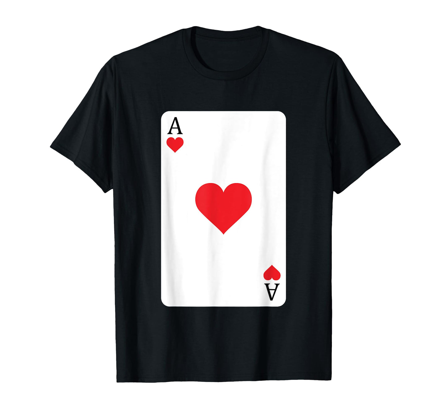 Ace Of Hearts Playing Card, Ace Card T-Shirt