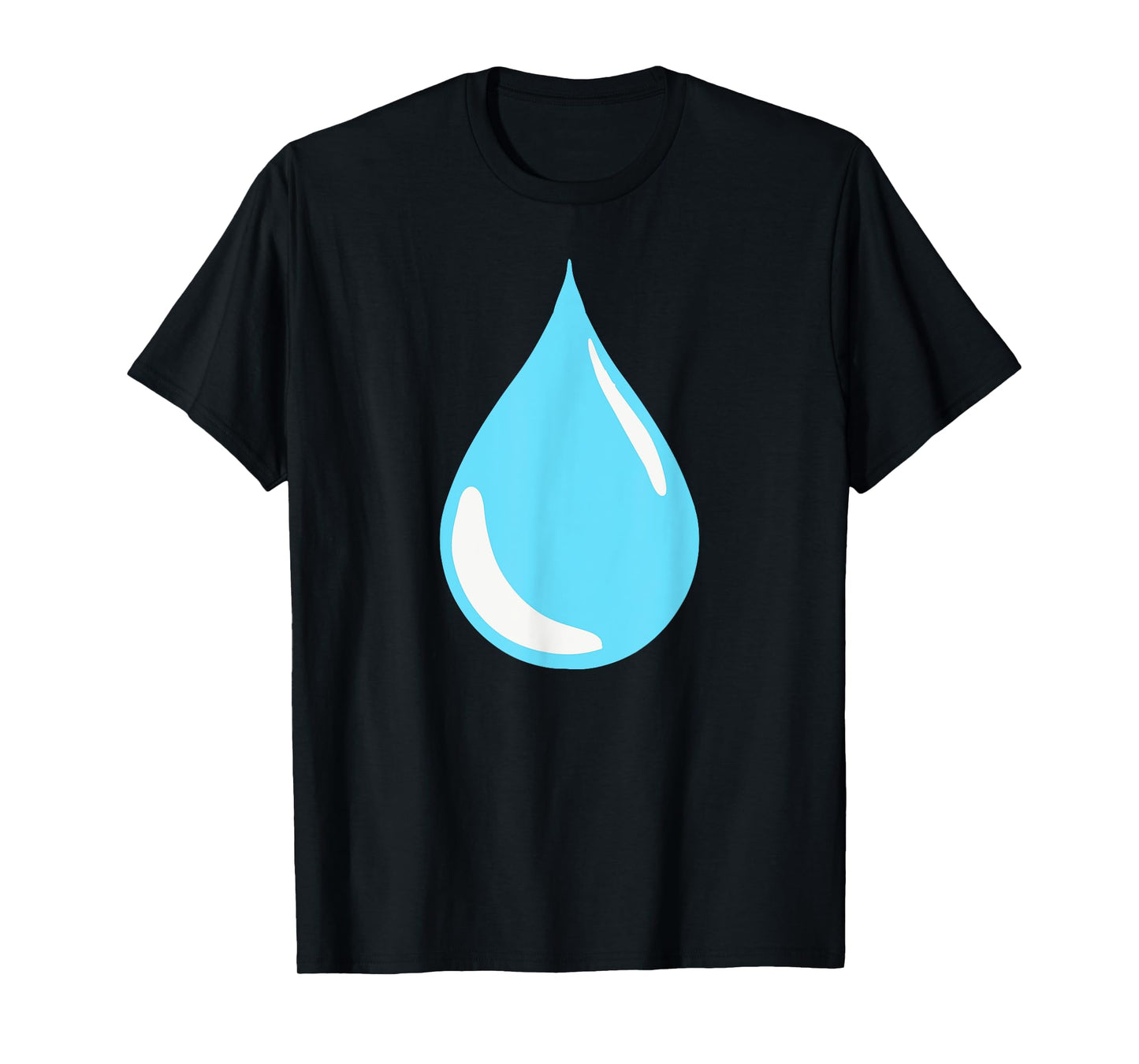 Vintage Water Is Life Minimalist Water Droplet Rain Graphic T-Shirt