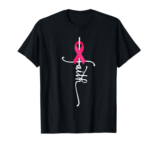 Breast Cancer Faith Breast Cancer Awareness T-Shirt
