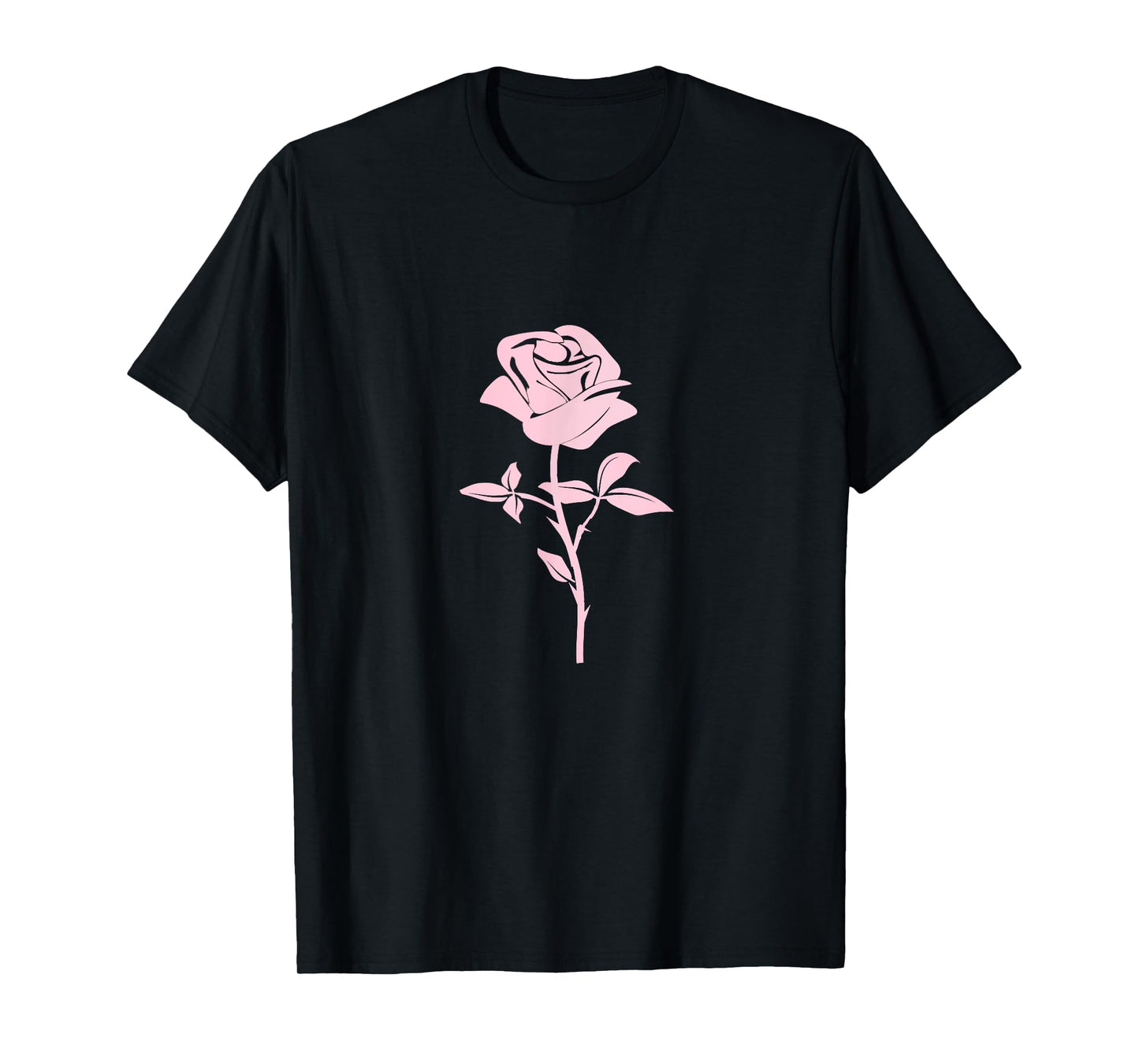 Pink Rose Flower T-Shirt T-Shirt