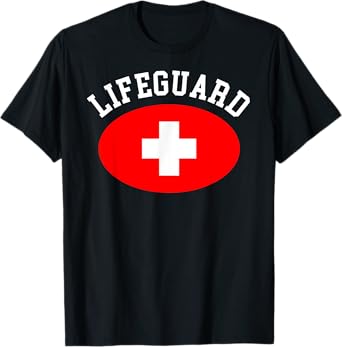 Funny Last Minute Halloween Lifeguard Costume Tee T-Shirt