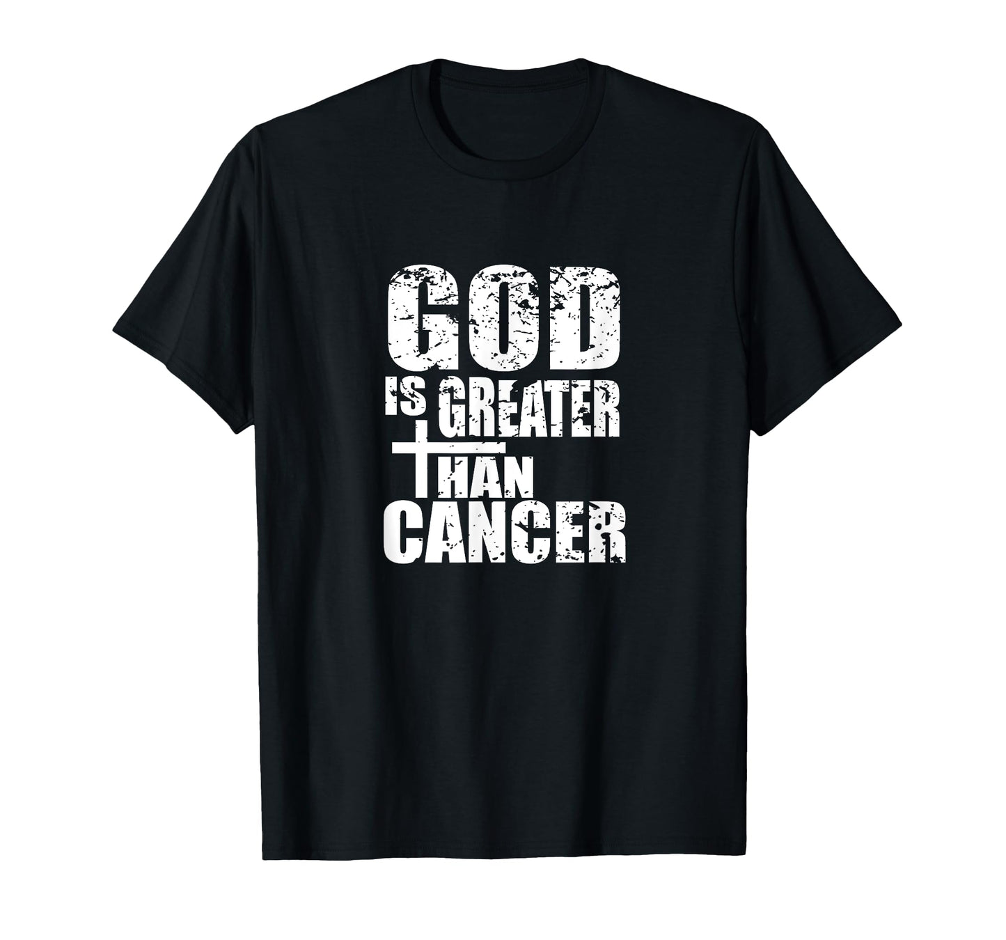 Christian Cancer Survivor - God Is Greater Than Cancer Shirt T-Shirt