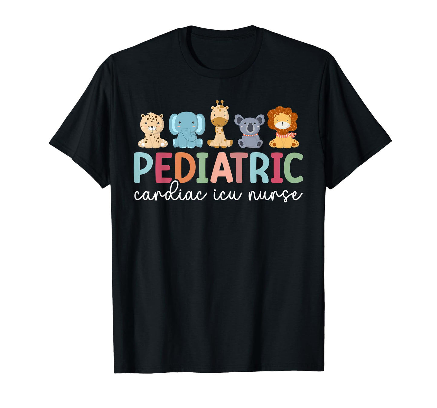 PCICU Nurse Pediatric Cardiac Intensive Care Unit T-Shirt