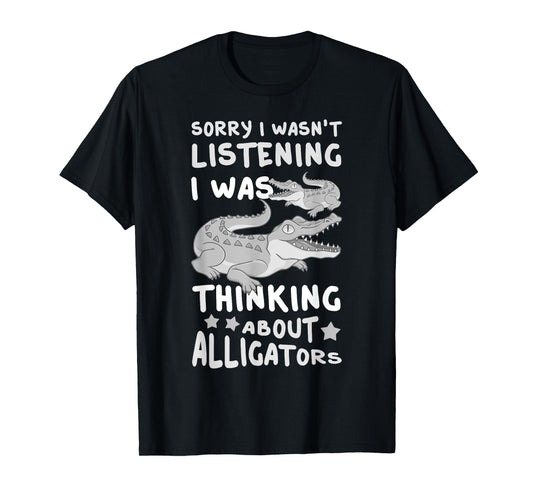 Alligator Animals Funny Florida Green Crocodiles Wild T-Shirt