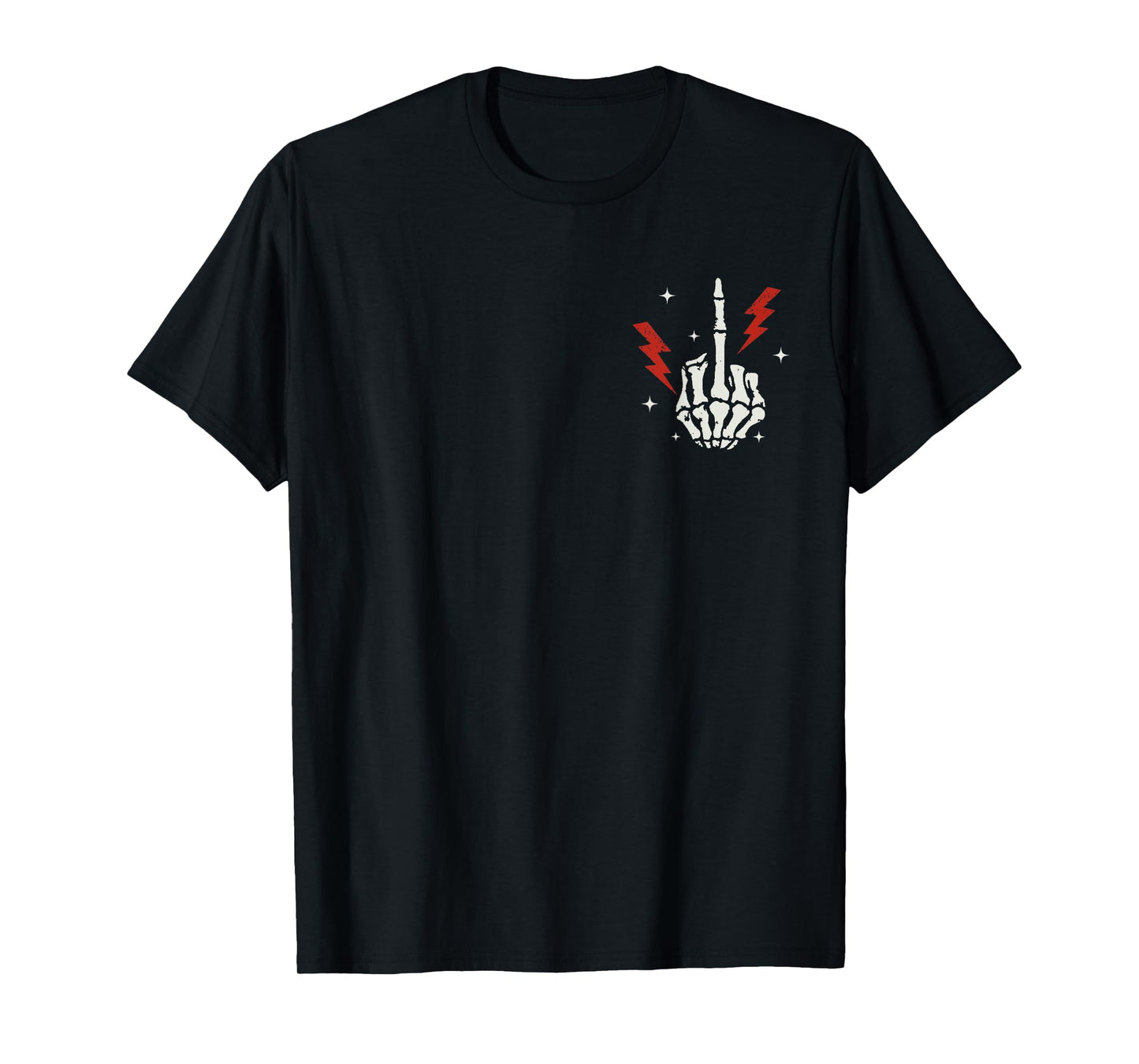 I Match Energy So How We Gon Act Today Skeleton Hand 2 Sided T-Shirt