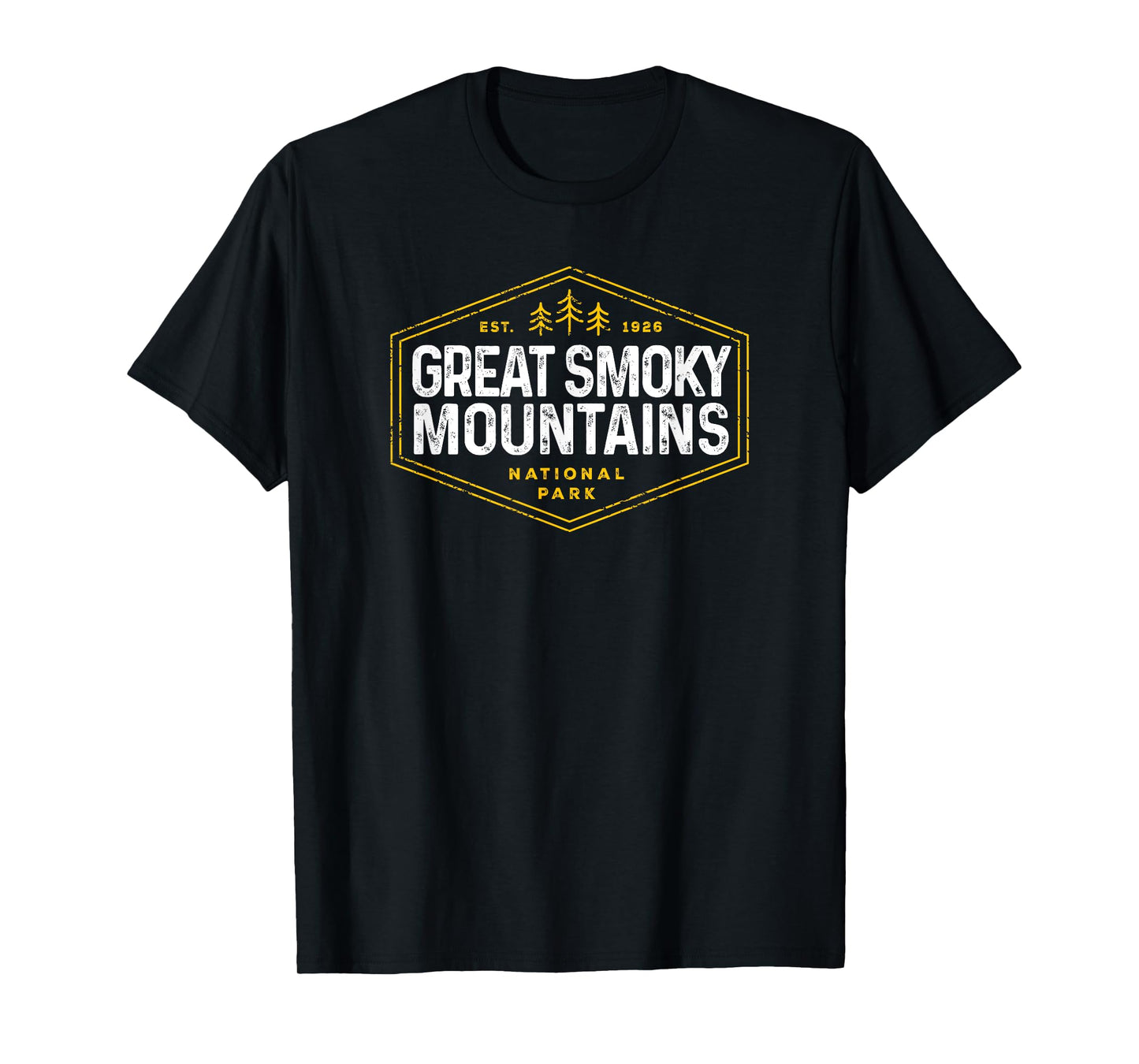 Great Smoky Mountains National Park Shirt Vintage Kids Mens T-Shirt