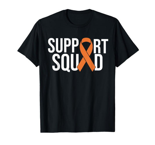 Kidney Cancer Awareness Orange Ribbon T-Shirt