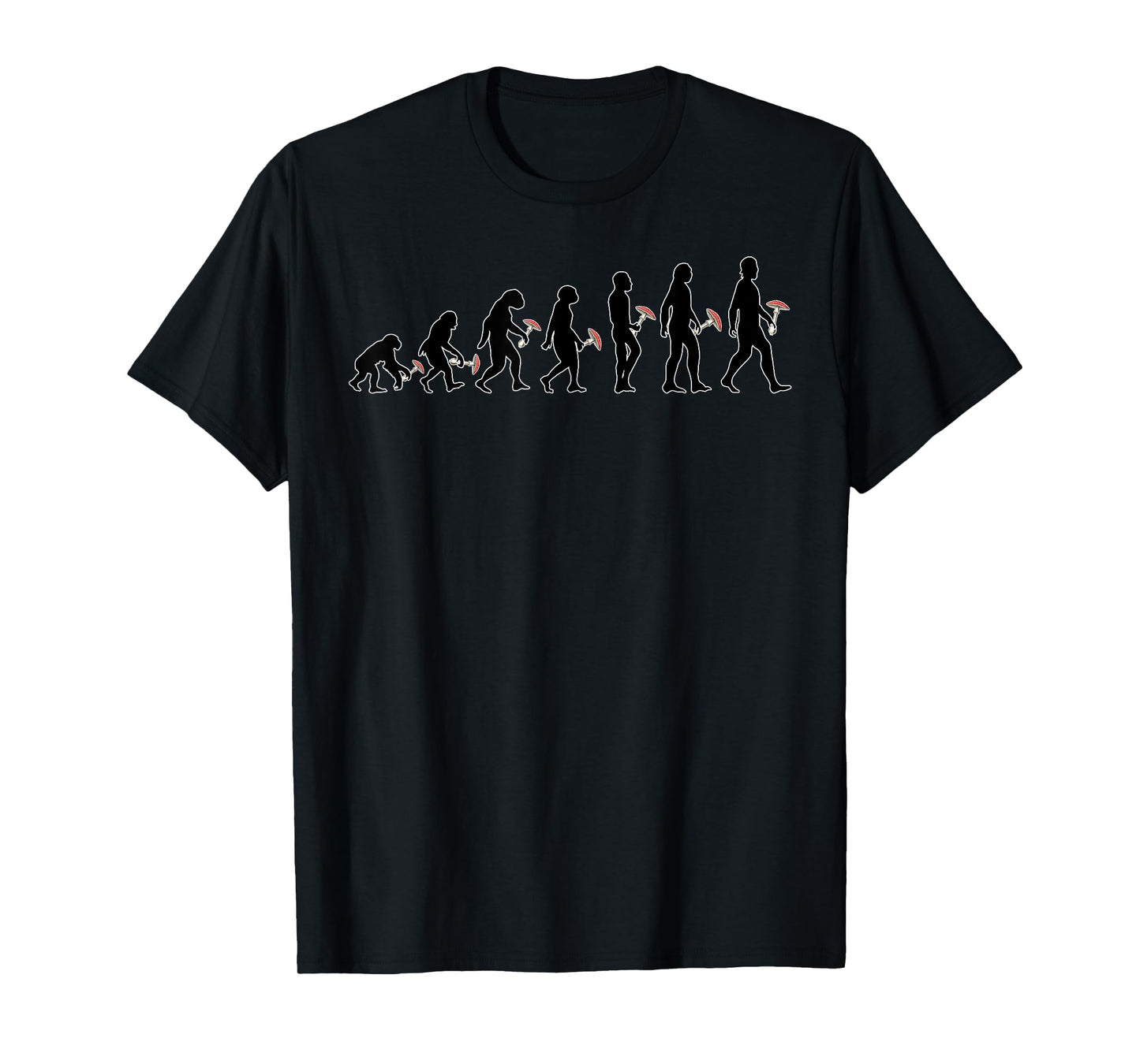 Funny Stoned Ape Theory Microdosing since Ancient Times T-Shirt