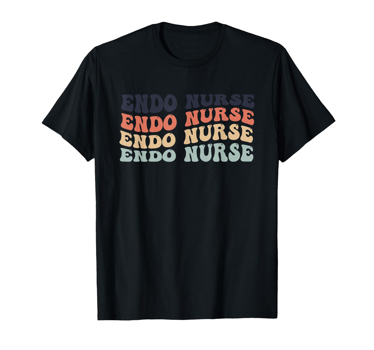 Nurse Endoscopy Endo Nurse Squad Colon Anatomy Nursing T-Shirt