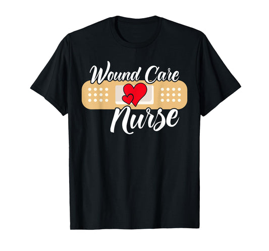 Cute Wound Care Nurse Heart T-Shirt