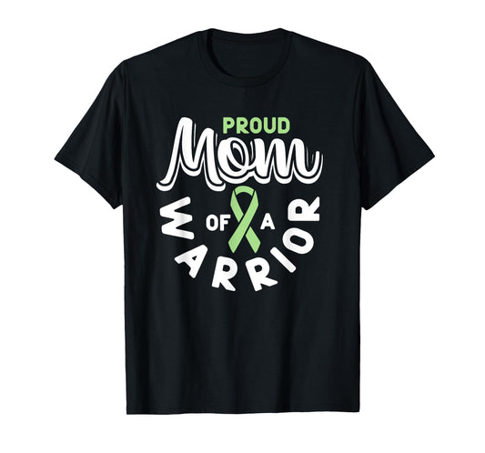 Green Ribbon for Mom with Non-Hodgkin Lymphoma Awareness T-Shirt