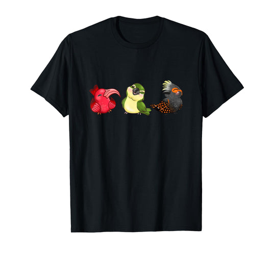 Cute Native Hawaiian Birds T-Shirt