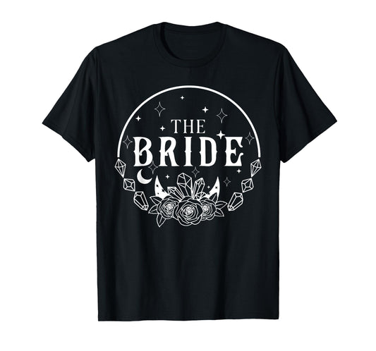 The Bride Coven Gothic Bachelorette Bach Party Matching T-Shirt